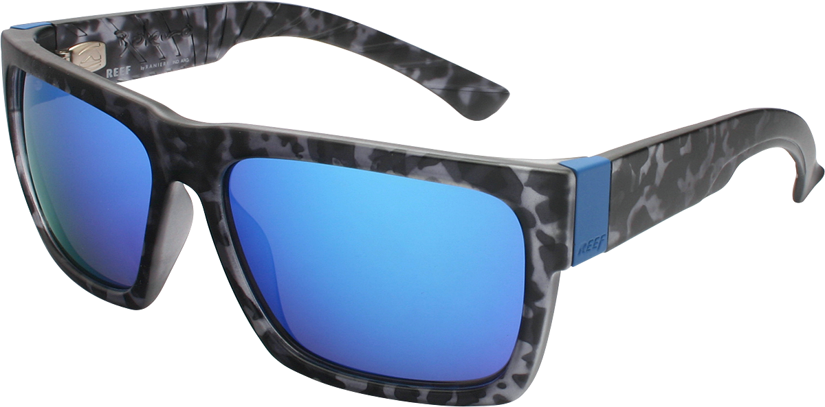 Lentes De Sol Reef Bolero Espejado Azul - Lentes De Sol Reef Clipart (1200x593), Png Download
