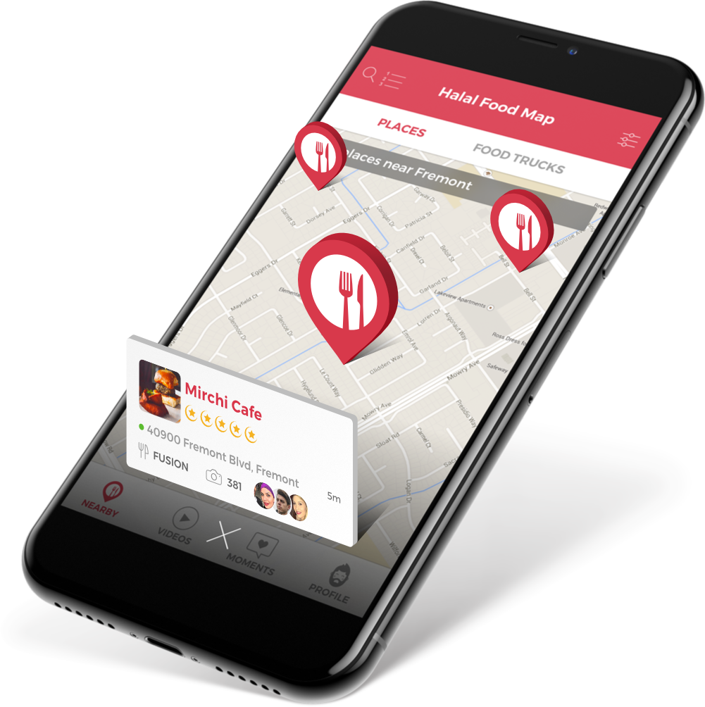 Find Halal Food - Smartphone Clipart (1001x1004), Png Download