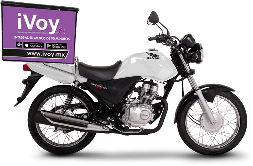 Servicio De Mensajería Express - Moto Honda Cargo 150 Clipart (883x589), Png Download