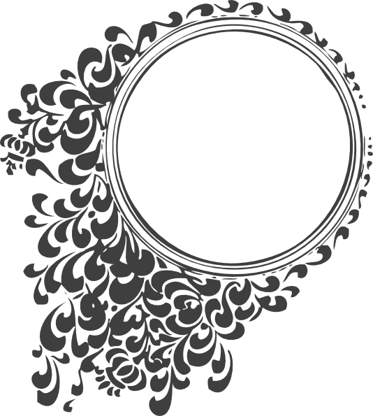 Circle With Design Png Clipart (534x595), Png Download