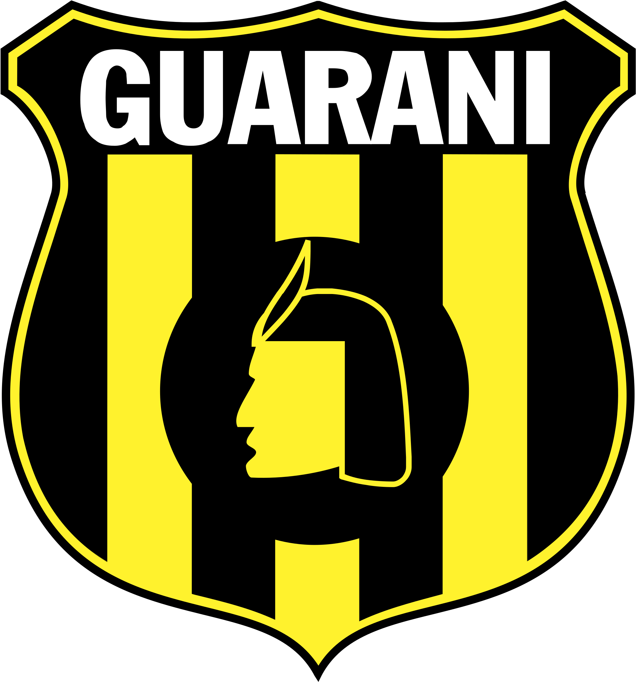 Guarani Club Logo Png Transparent - Club Guarani Clipart (2400x2400), Png Download
