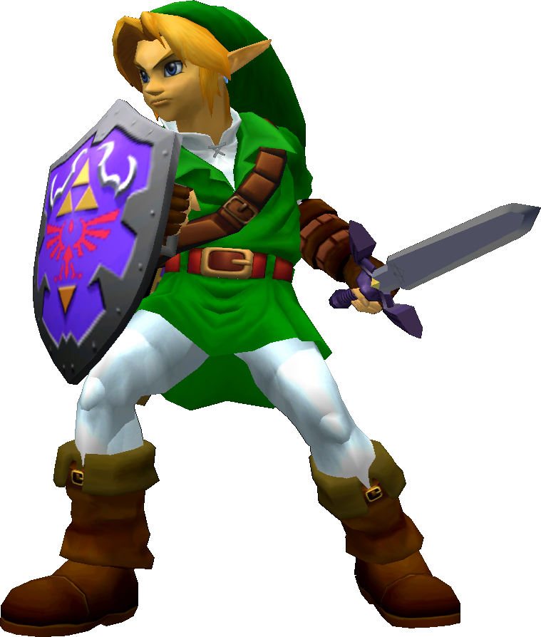 Favorite Lonk Design In Smash - Smash Bros Melee Link Png Clipart (759x894), Png Download