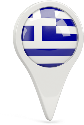 Illustration Of Flag Of Greece - Transparent Greece Flag Icon Clipart (640x480), Png Download
