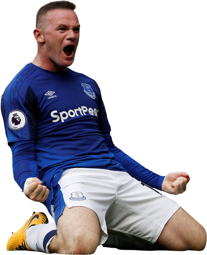 Wayne Rooney Png - Wayne Rooney Everton Png Clipart (904x884), Png Download