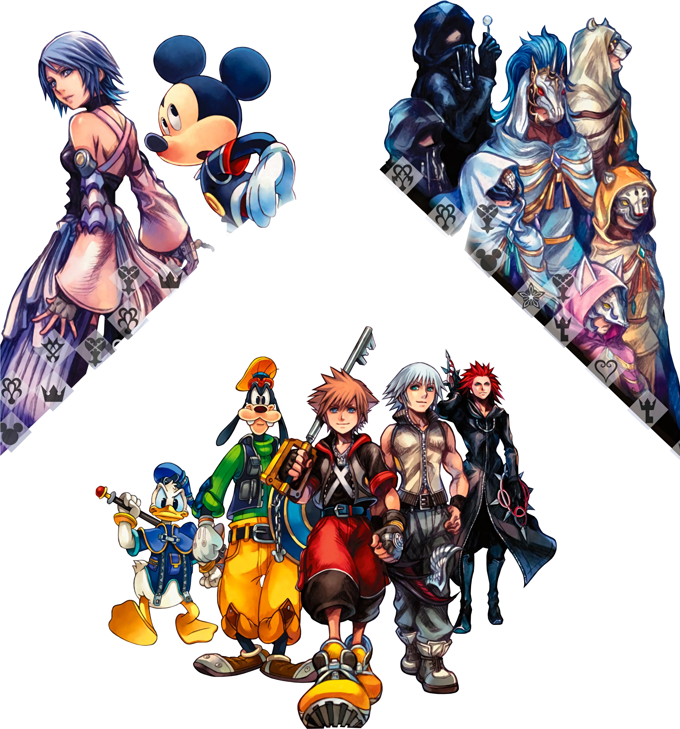 Promotional Artwork - - Kingdom Hearts 2.8 Clipart (2385x2610), Png Download
