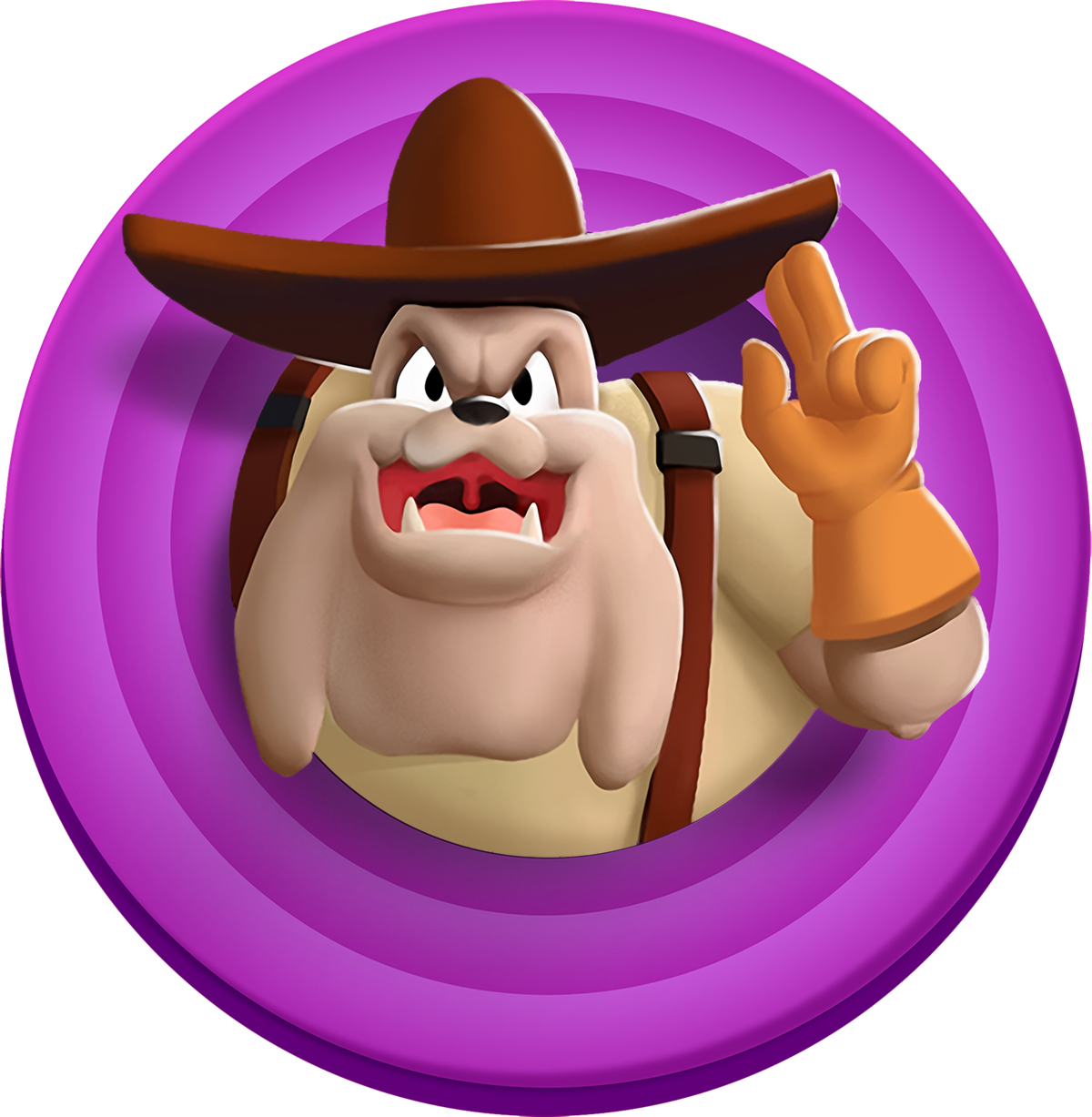 Looney Tunes World Of Mayhem Hector Clipart (1200x1227), Png Download