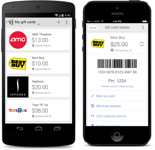 Android Police - Google Wallet Gift Card Clipart (698x696), Png Download