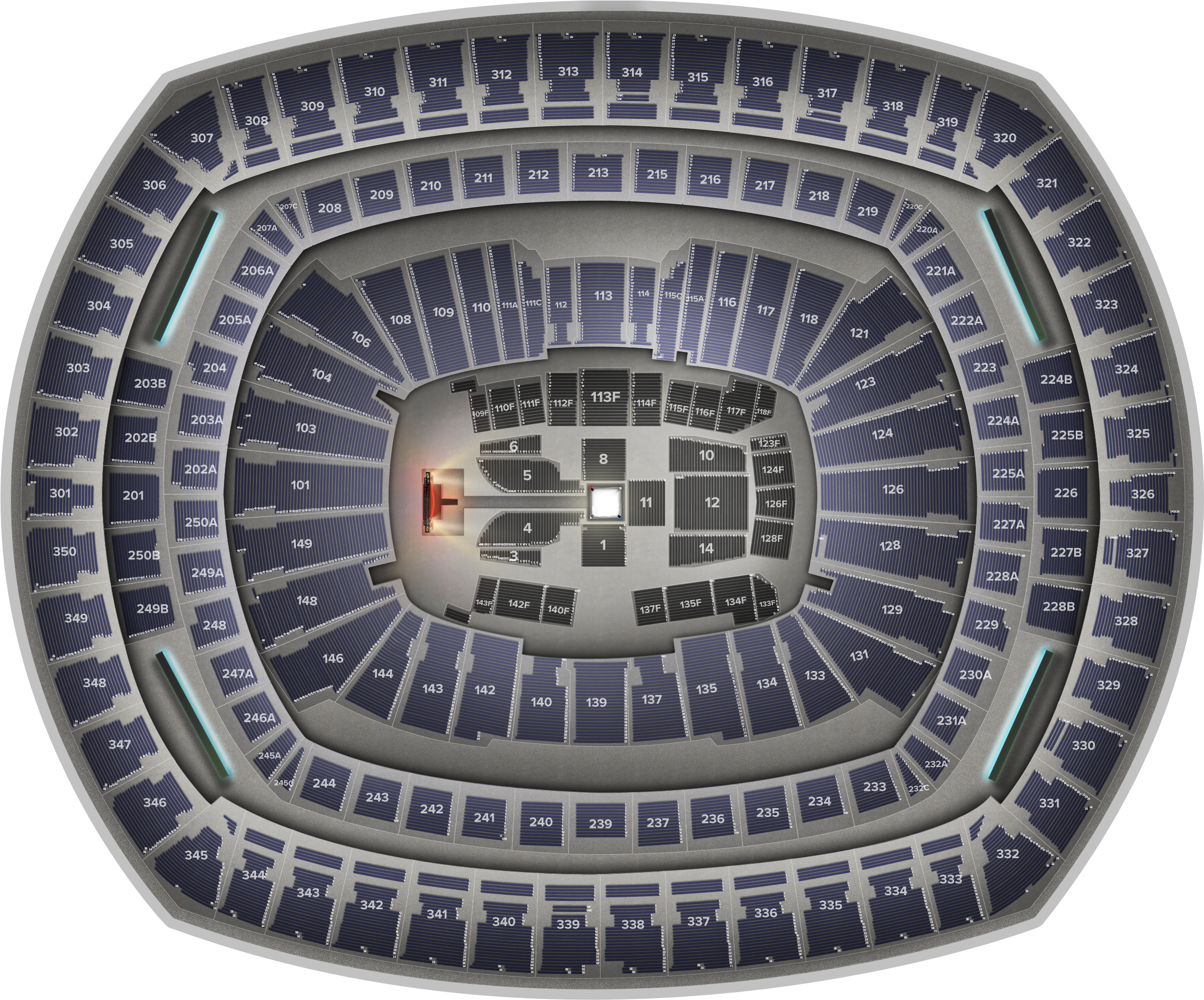 Section 146 Row 30 Metlife Stadium , Png Download - School Emblem Clipart (2309x1918), Png Download