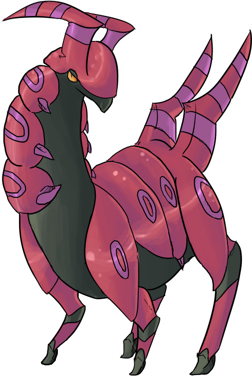 Pokeddexy Challenge - Scolipede - Cartoon Clipart (800x800), Png Download