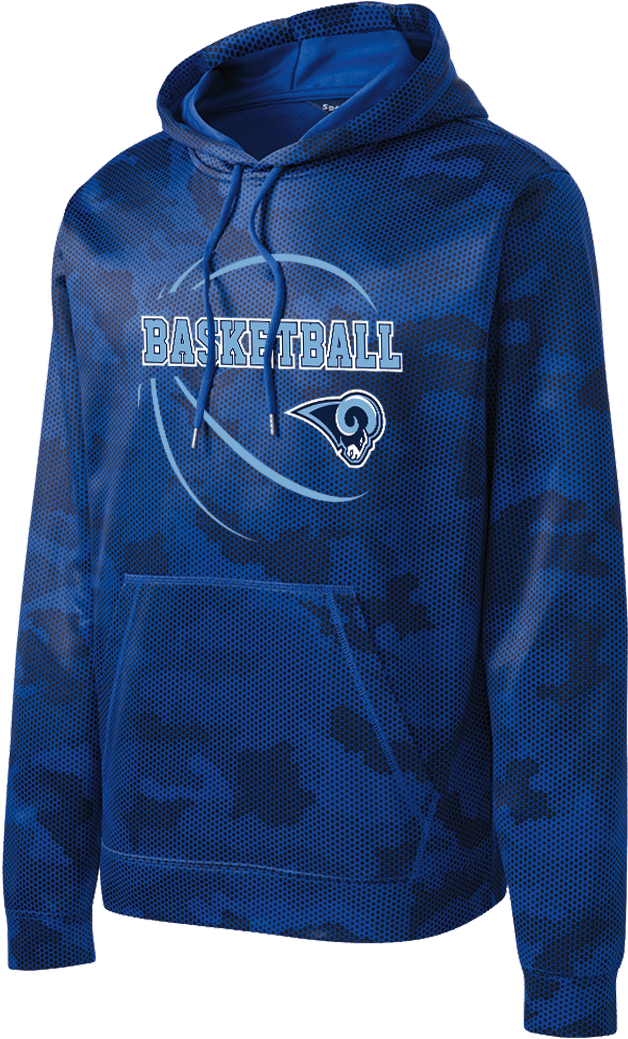 Rogers Basketball Camo - Sweatshirt Clipart (1200x1200), Png Download