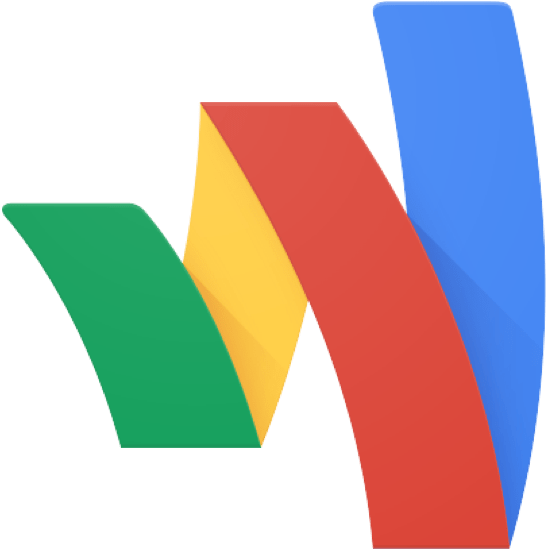Google Wallet - Old Google Play Logo Clipart (1200x586), Png Download