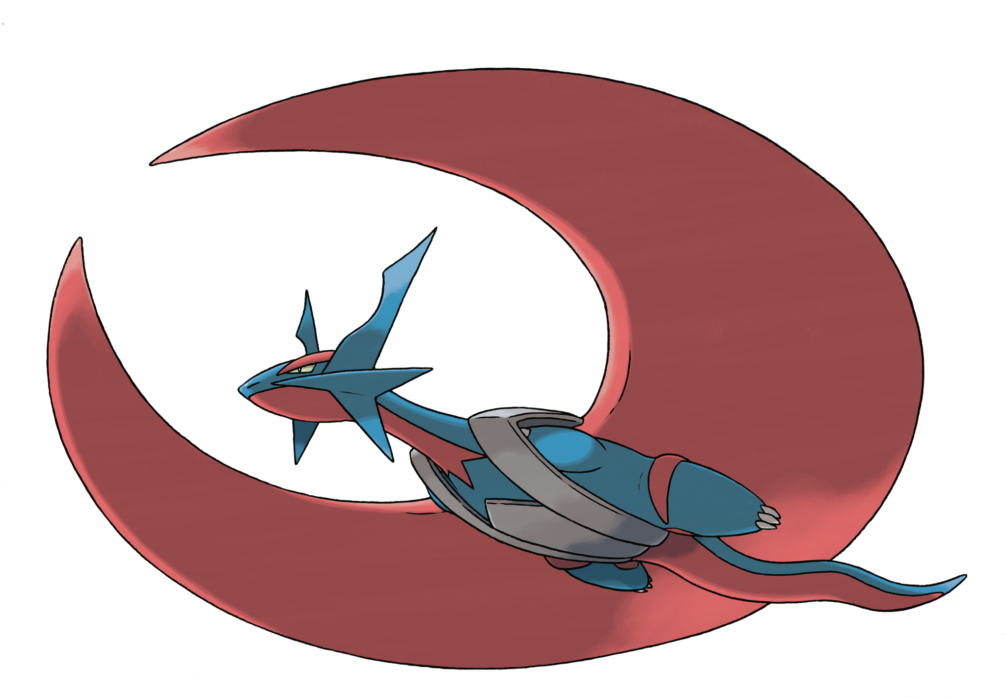 Mega Altaria Official 300dpi Mega Lopunny Official - Pokemon Mega Salamence Clipart (2048x1489), Png Download