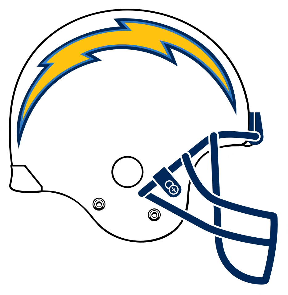 Los Angeles Chargers Helmet Logo Clipart Large Size Png Image PikPng