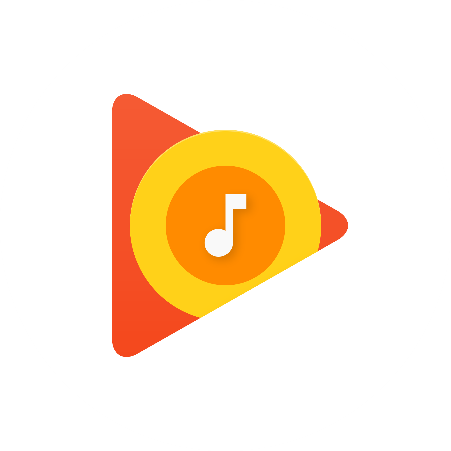 Google Music Logo Png - Logo Google Play Music Clipart (1920x1920), Png Download