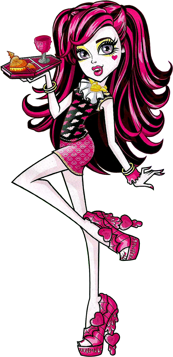 Profile Art - Monster High Draculaura Art Clipart (776x1573), Png Download