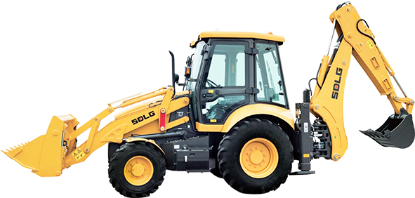 Babcock Africa, Sdlg, Backhoe Loaders - Sdlg B877 Clipart (600x600), Png Download