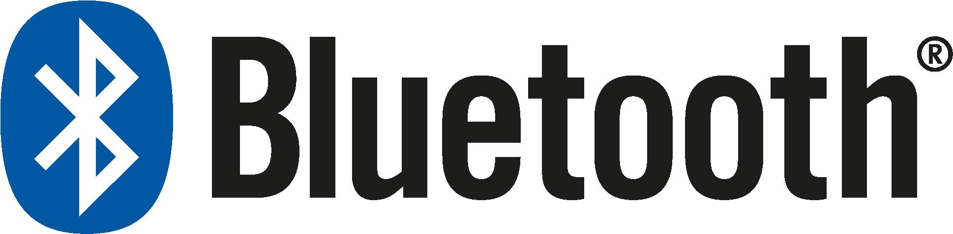 Bluetooth Logo Transparent Png Clipart (1942x483), Png Download
