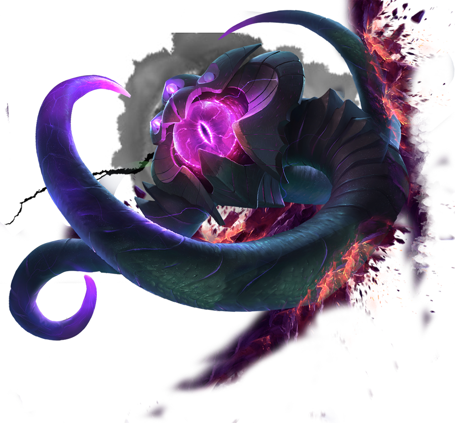 I Pass Into The Sudden Glare - Lol Vel Koz Png Clipart (907x844), Png Download