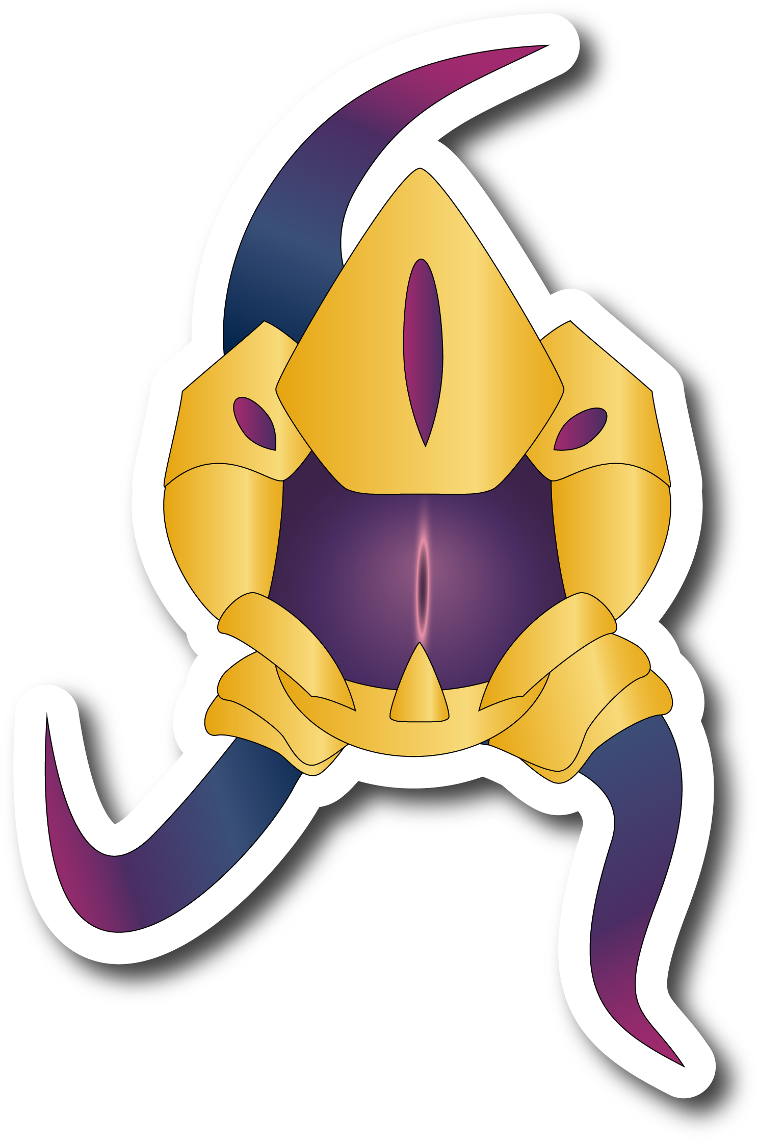 Sticky Vel'koz, League Of Legends, Lol - Illustration Clipart (1504x2252), Png Download