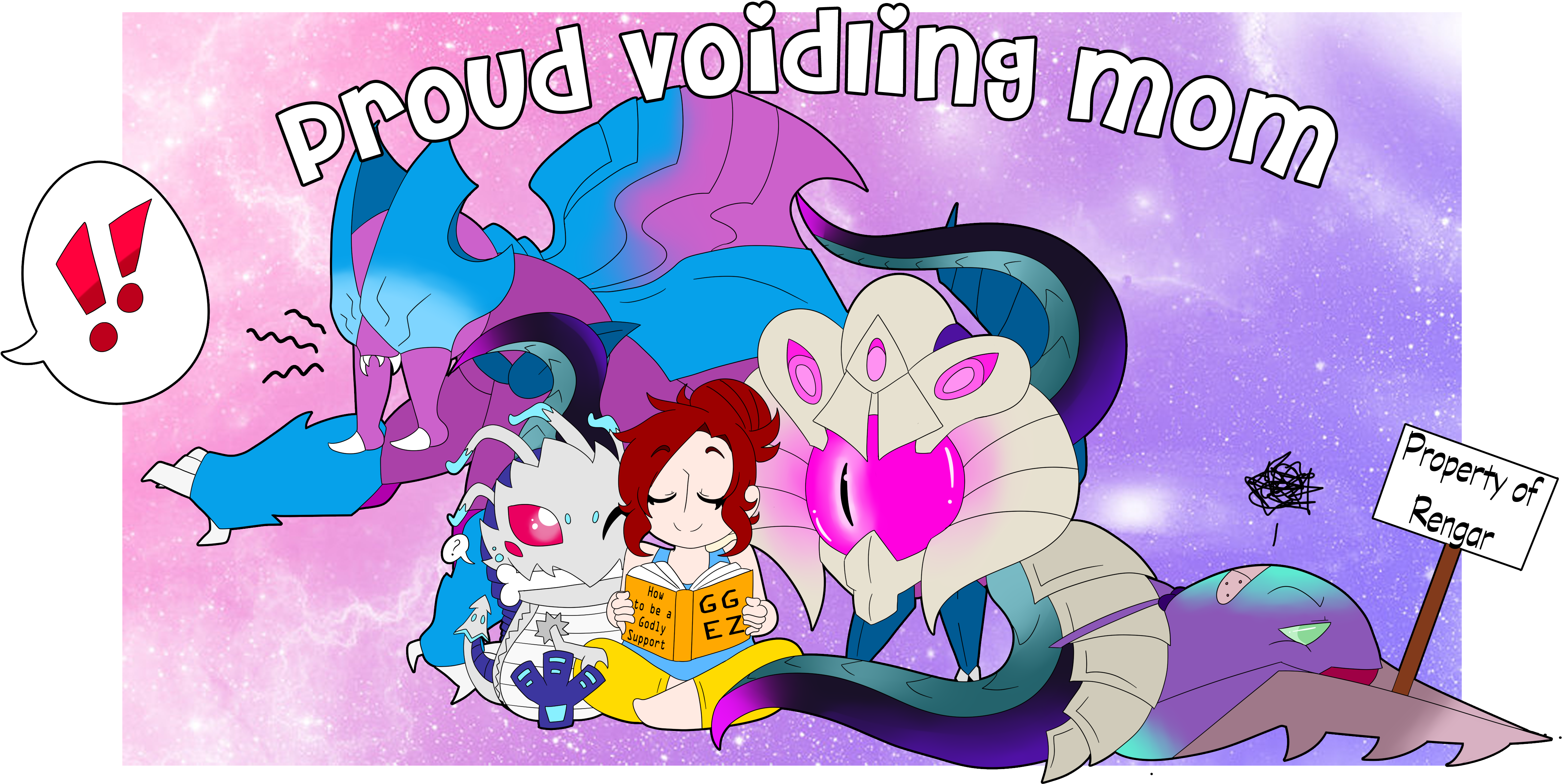 Kha'zix Vel'koz Kog'maw Rek'sai Junkerjunkie League - Illustration Clipart (4740x2380), Png Download