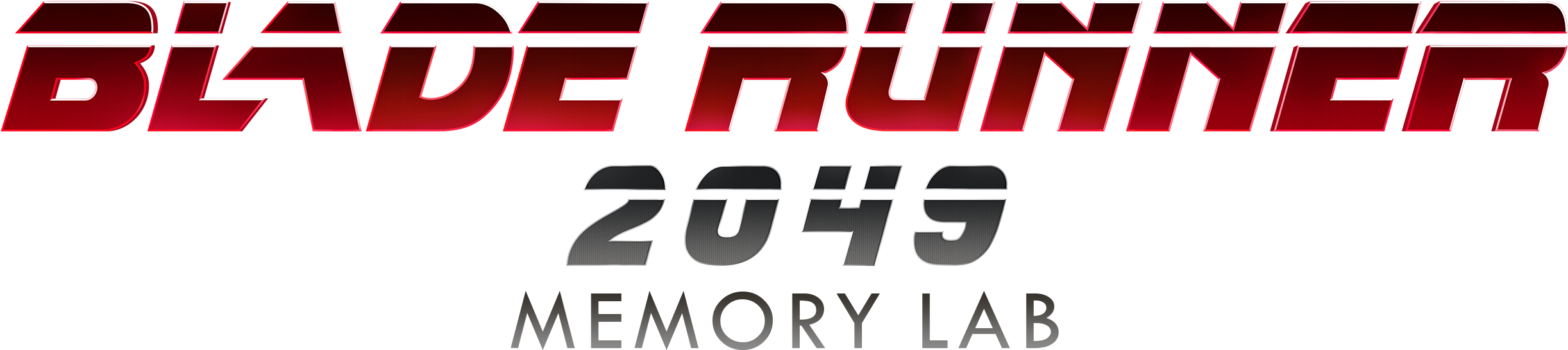 Download Zip - Blade Runner 2049 Logo Clipart (3000x900), Png Download