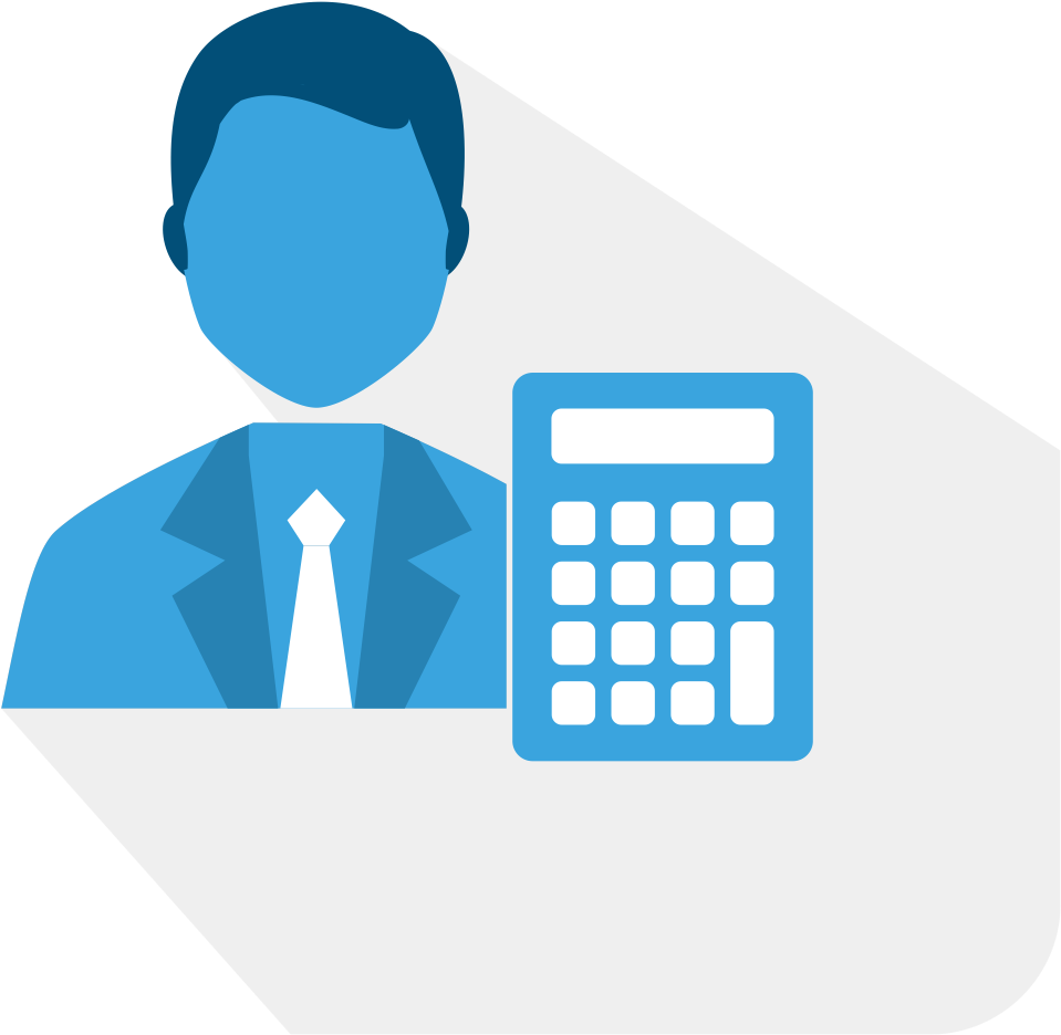 Accountant - Illustration Clipart (1182x1182), Png Download