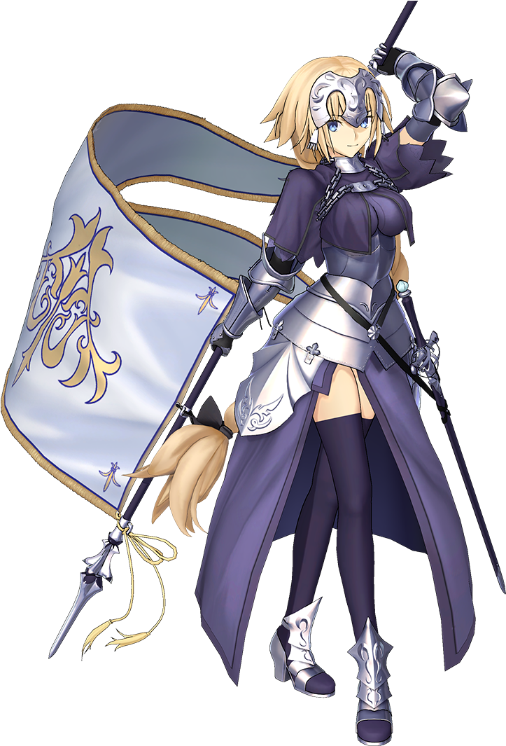 Download Joan Of Arc Image - Fate Apocrypha Jeanne 3d Clipart (800x1074), Png Download