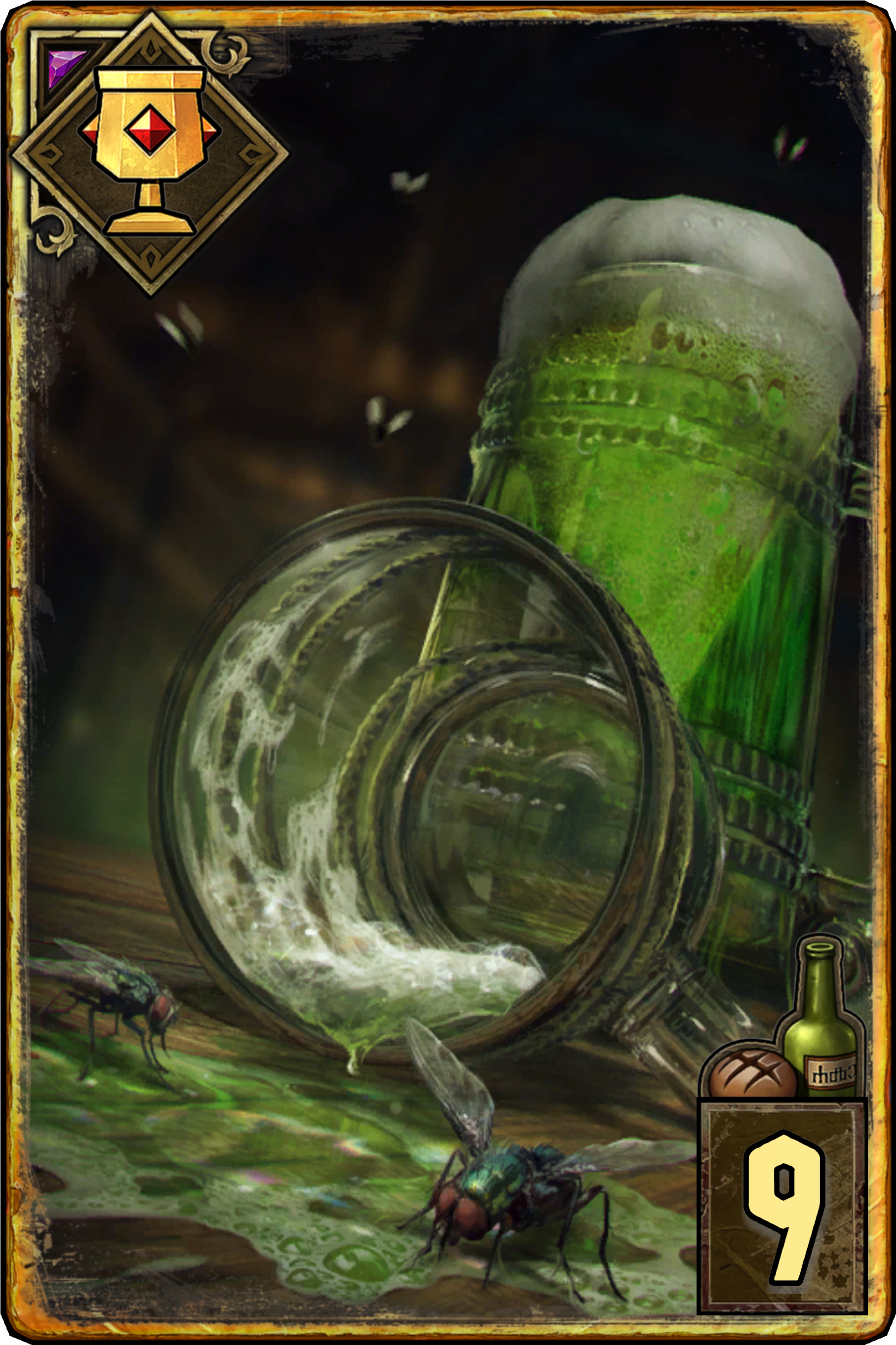 Tainted Ale - Expired Ale Gwent Clipart (2186x2924), Png Download