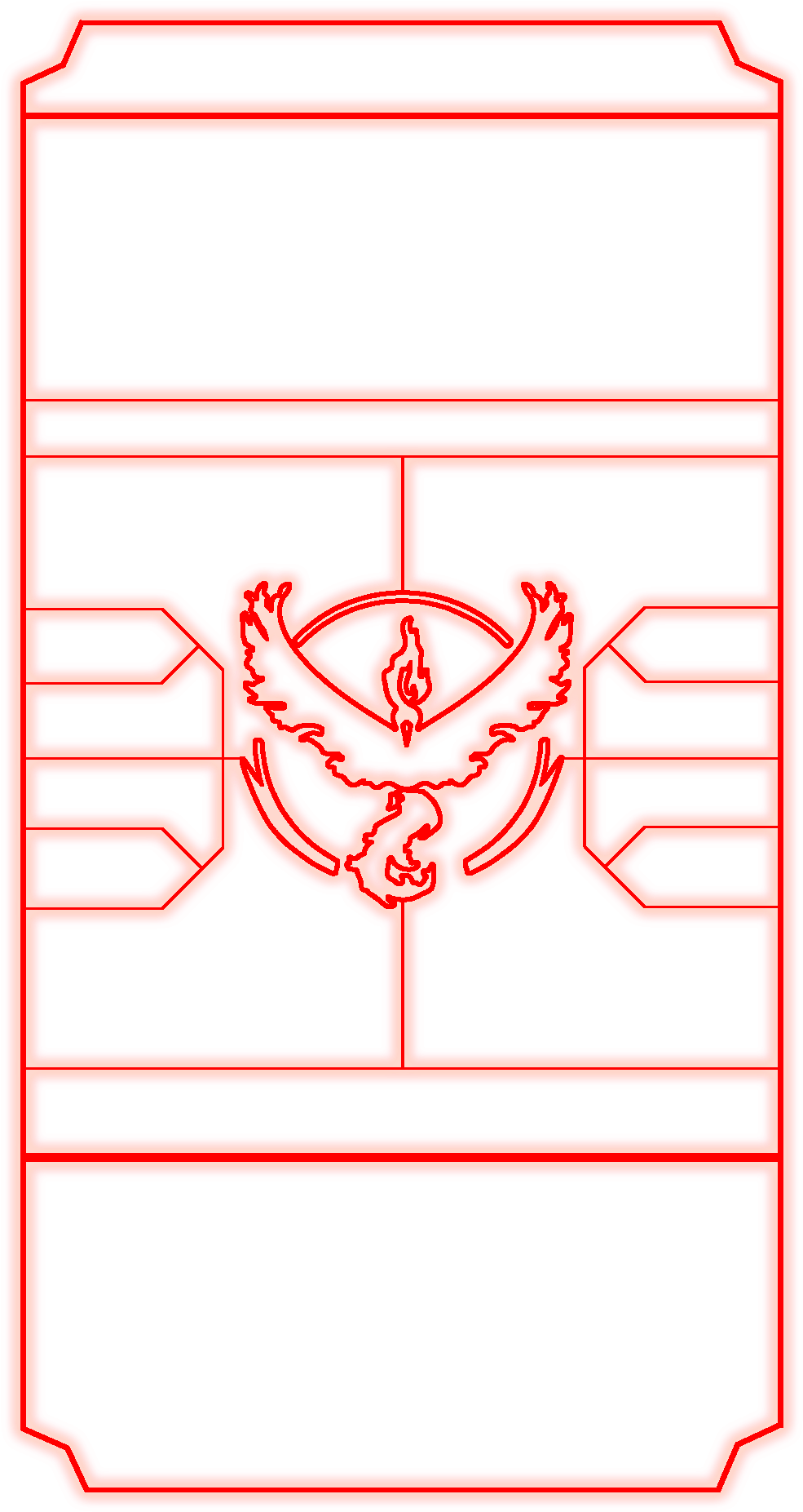 Instinct Pokemon Go Phone Theme - Illustration Clipart (1080x1920), Png Download