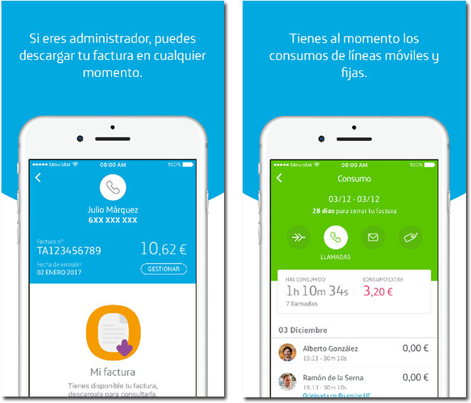 The Consumer Widget, The Small Great Detail Of The - Movistar App Gestion De Linea Clipart (800x568), Png Download