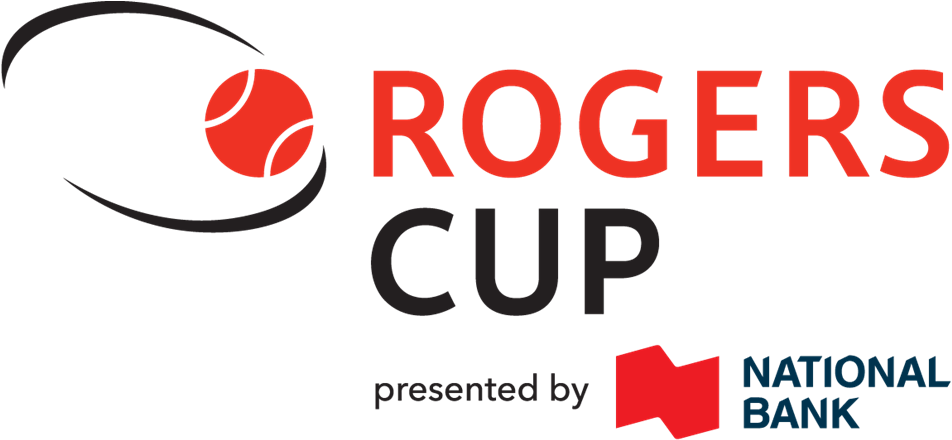Rogers Cup Montreal / Toronto, Canada Presented By - Graphic Design Clipart (1000x464), Png Download