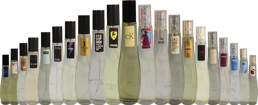 Perfumes 3 Bless Inspiração Joy Essencia Perfume Importado - Glass Bottle Clipart (900x368), Png Download