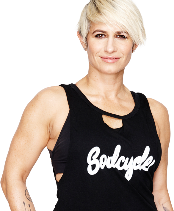 Q&a With Melanie Griffith, Soulcycle Master Instructor - Melanie Soulcycle Clipart (710x710), Png Download