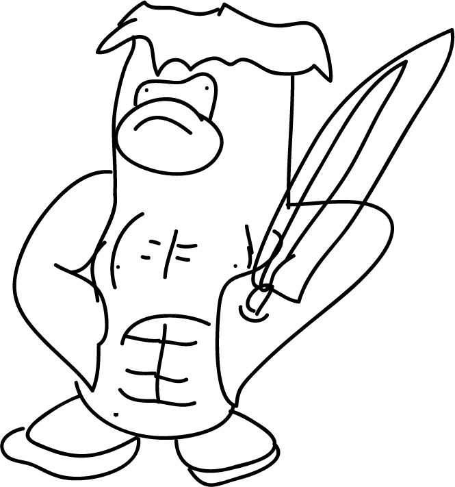 Ben Kenobi - Line Art Clipart (665x711), Png Download