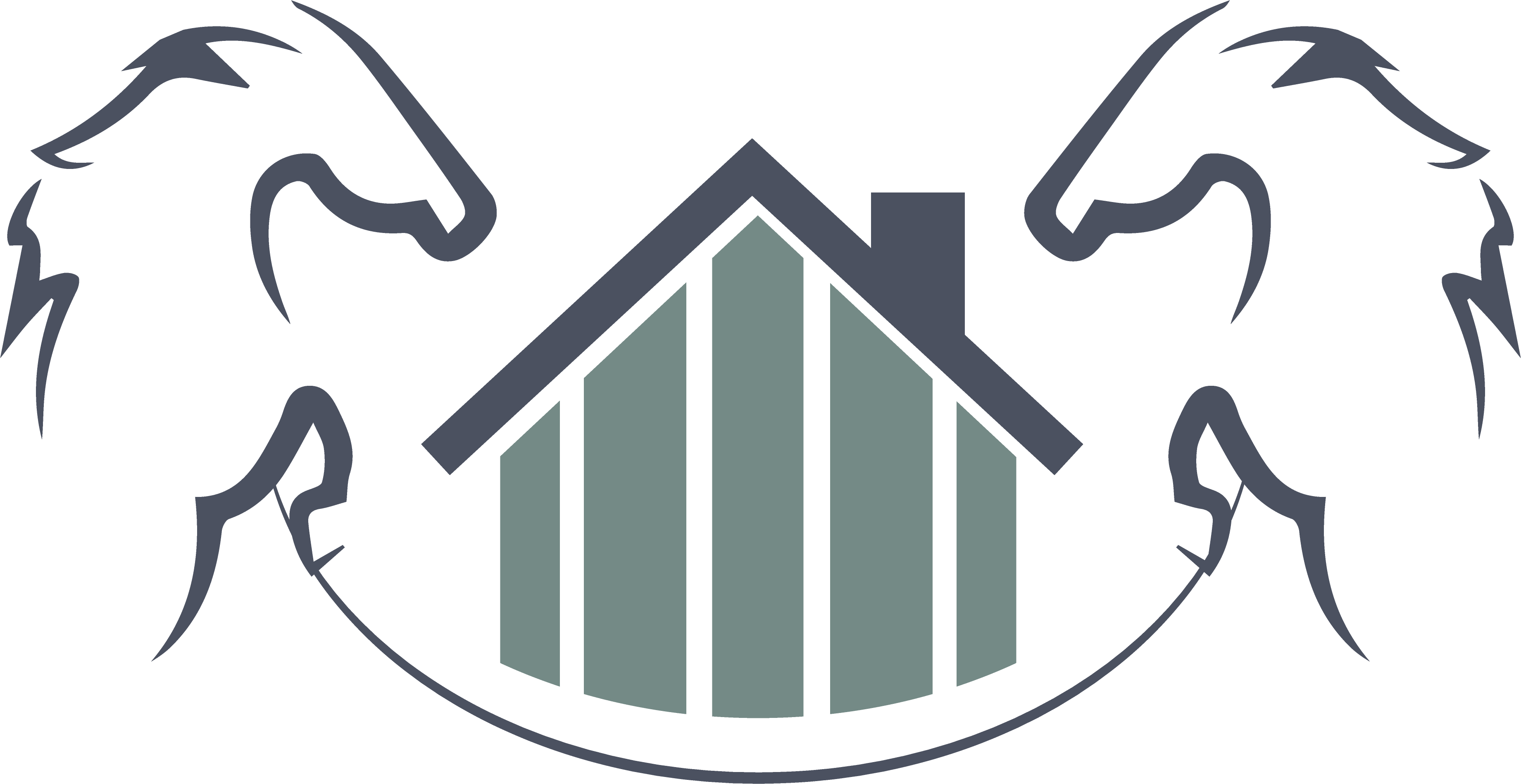 Extra Mile Homes Clipart (3681x1898), Png Download