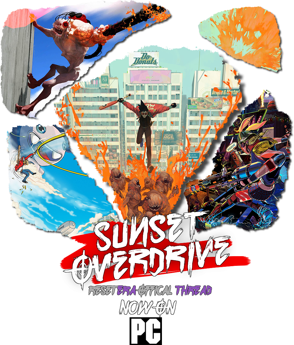 Sunset Overdrive [pc] - Sunset Overdrive Poster Female Clipart (960x1124), Png Download