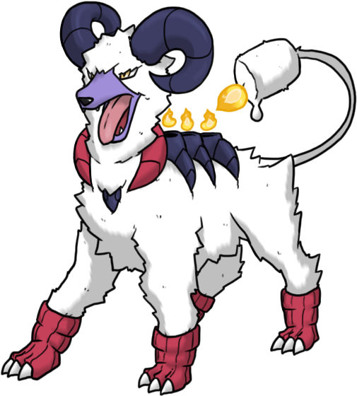 Origin Houndoom - Houndoom Clipart (540x600), Png Download
