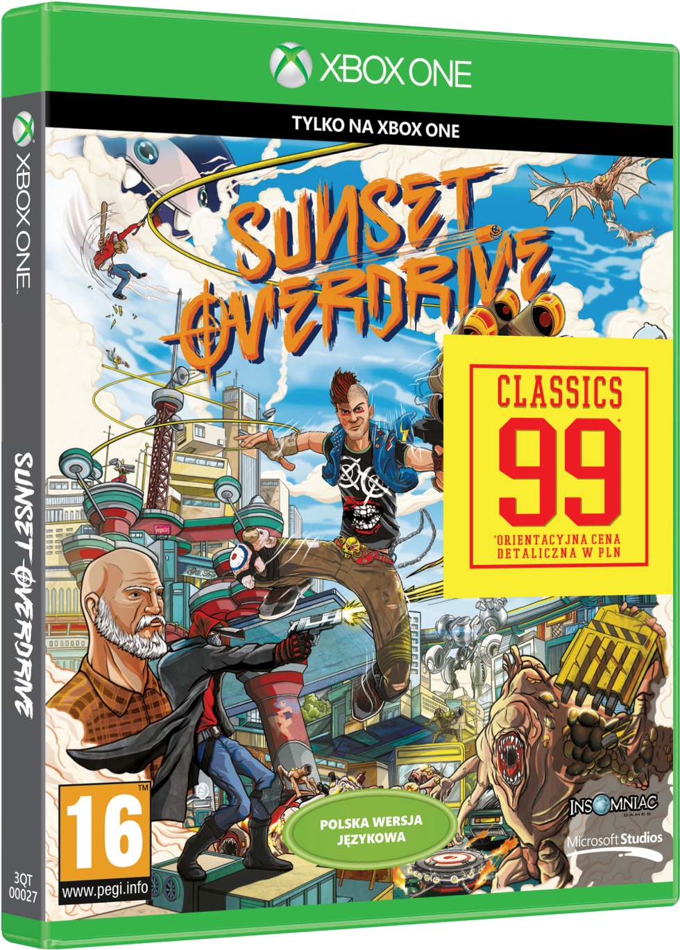 Sunset Overdrive Cover Xbox One Clipart (1064x1451), Png Download
