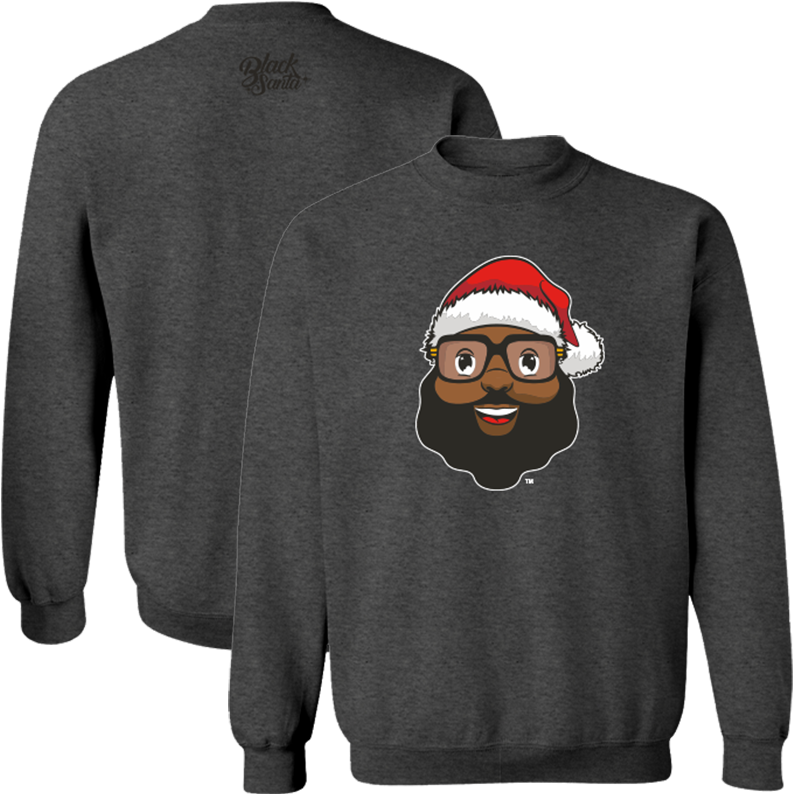 Black Santa Logo Sweater , Png Download - Sweater Clipart (793x794), Png Download