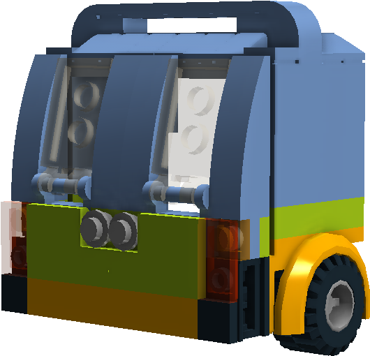 505831752 Mysterymachineback - Thumb - - Toy Vehicle Clipart (1040x598), Png Download