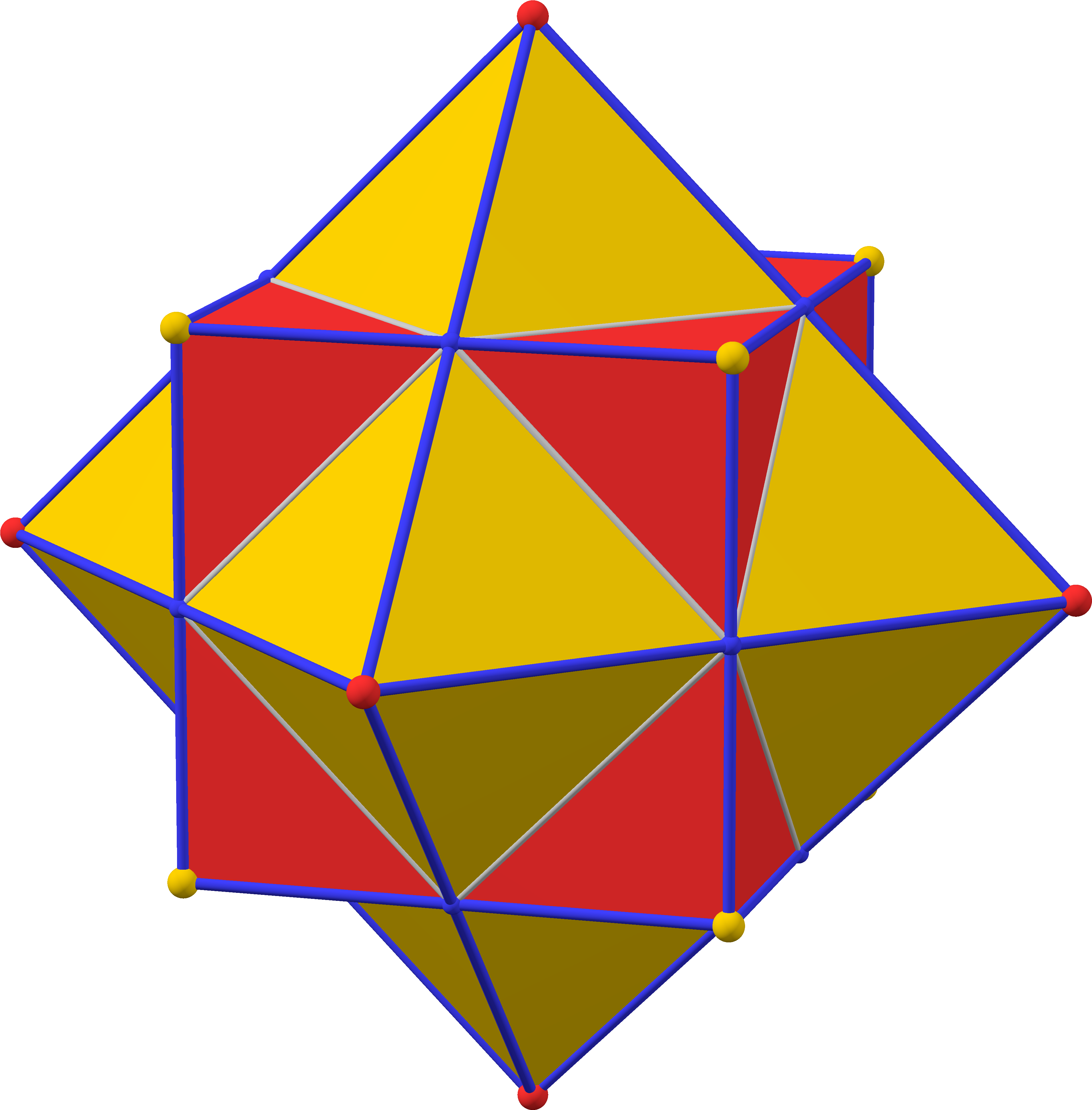 Dual Polyhedron Clipart (4000x4000), Png Download