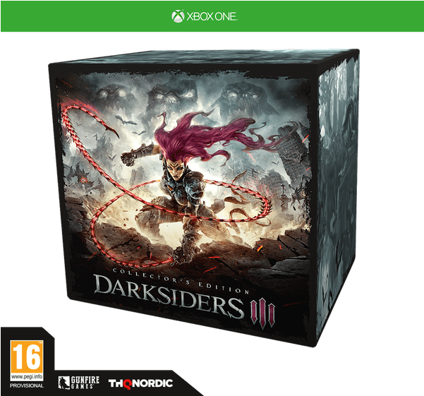 Collector's Edition - Darksiders 3 Collector's Edition Clipart (600x600), Png Download