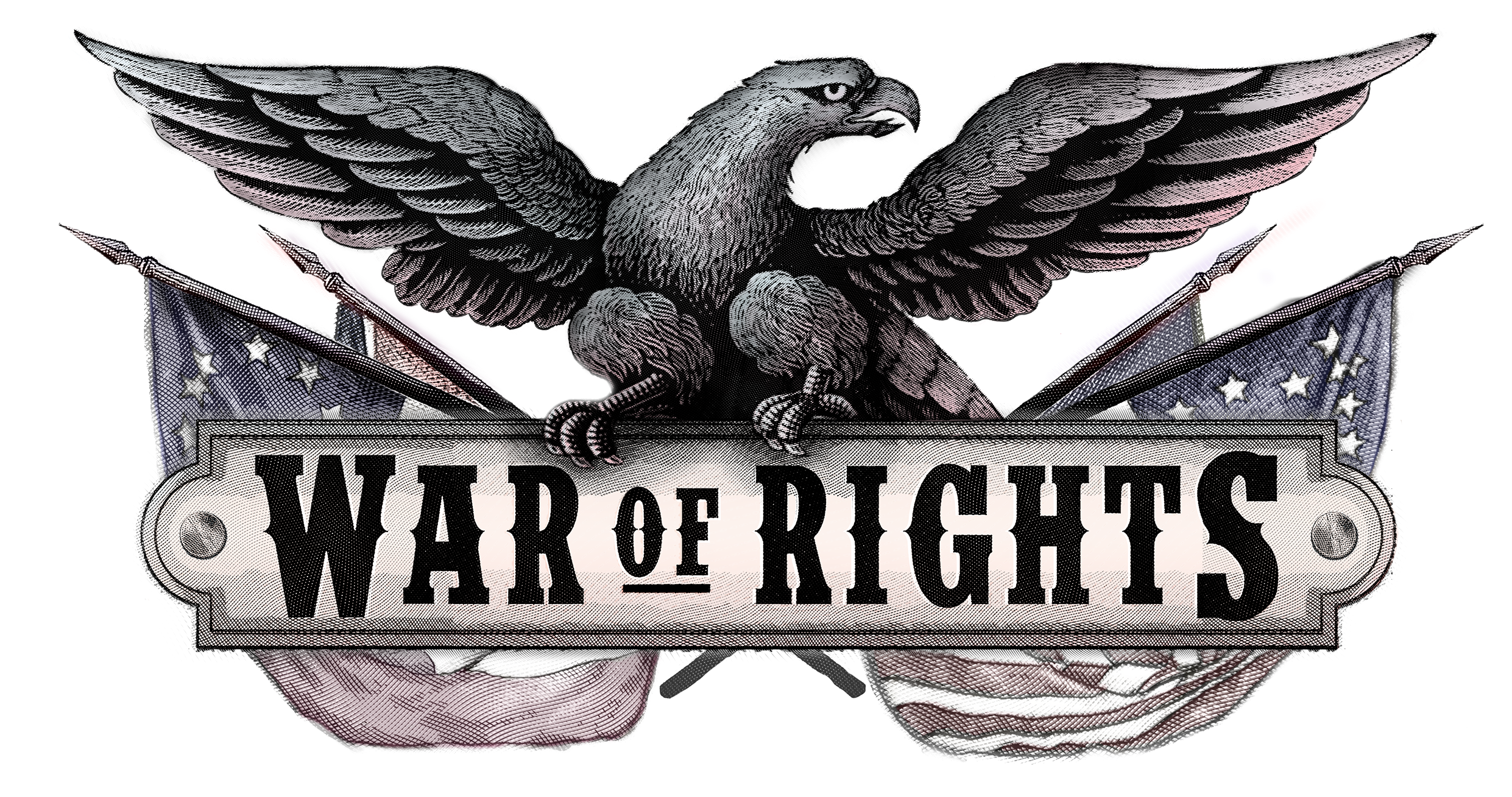 War Of Rights Funds Paypal Pledging Now Available - War Of Rights Logo Clipart (2481x1335), Png Download