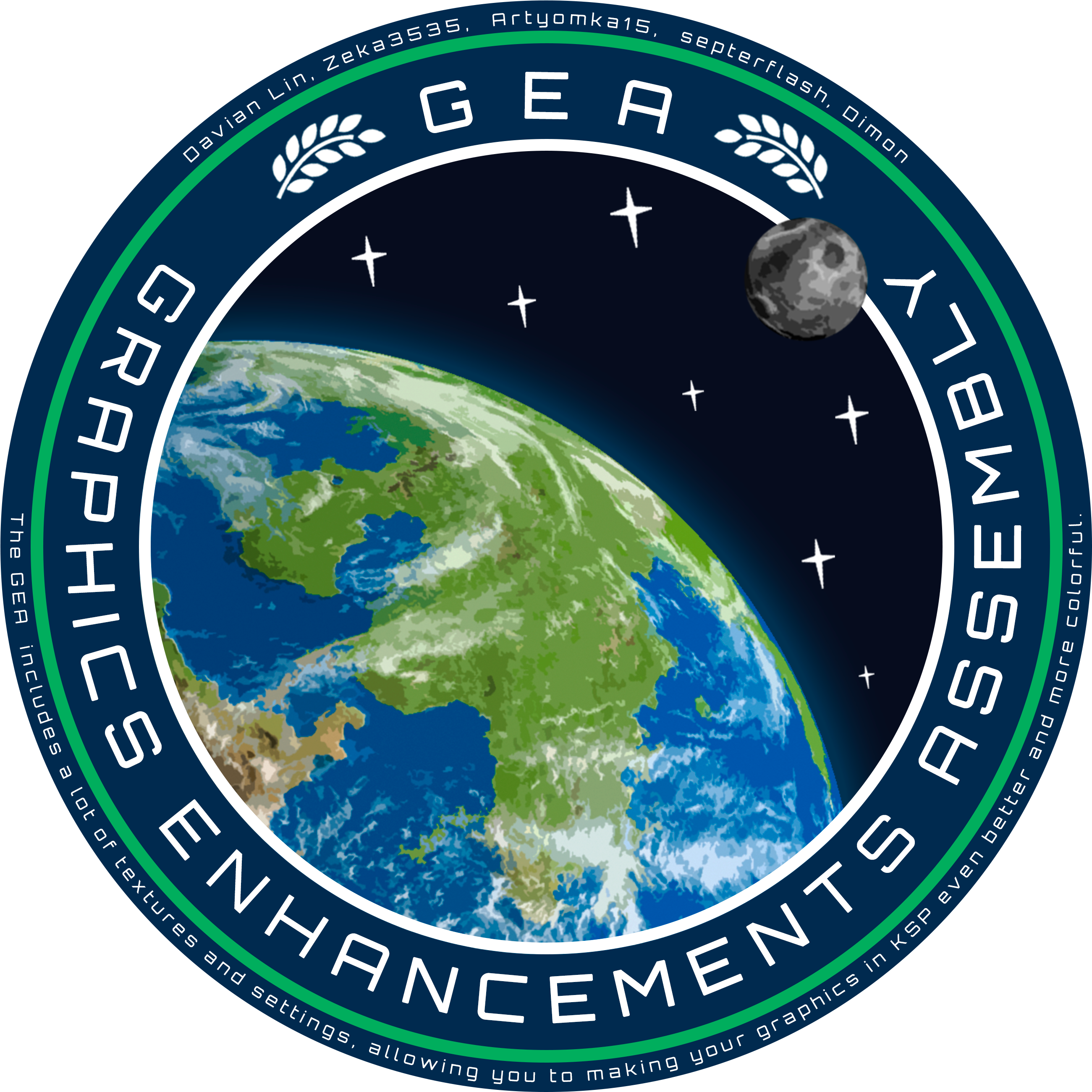 Gea Emblem Original - Circle Clipart (2700x2700), Png Download