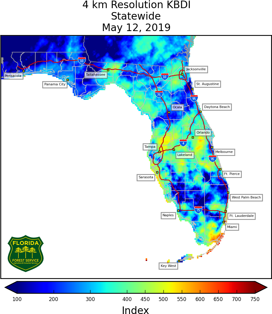 Fire Weather - Florida Forest Service Clipart (1600x1200), Png Download