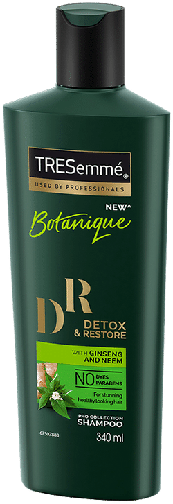 Tresemme Shampoo Botanique Detox & Restore 340ml Clipart (800x800), Png Download