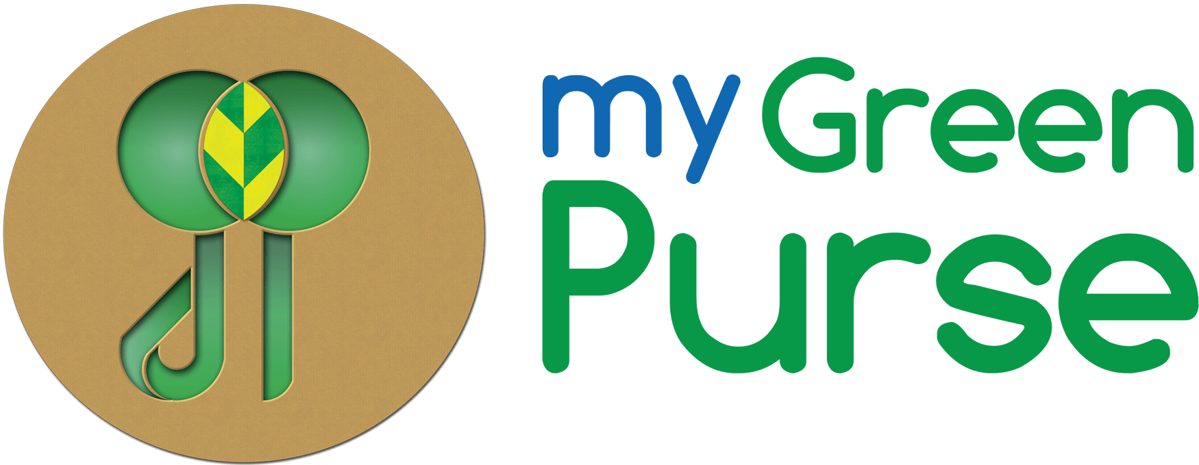 My Green Purse Logo - Graphic Design Clipart (1750x680), Png Download