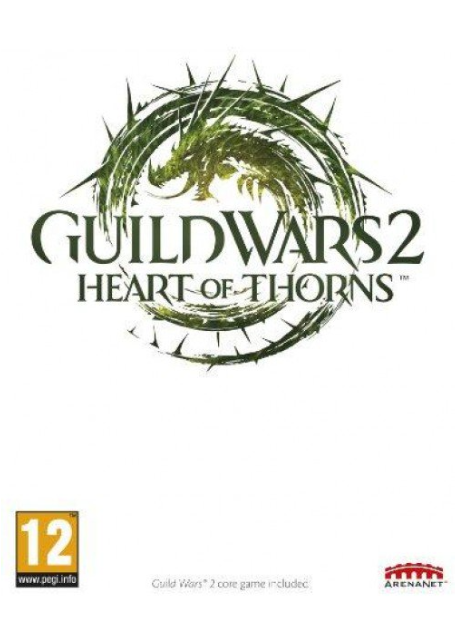 Guild Wars 2 Heart Of Thorns Logo Png - Graphic Design Clipart (640x640), Png Download