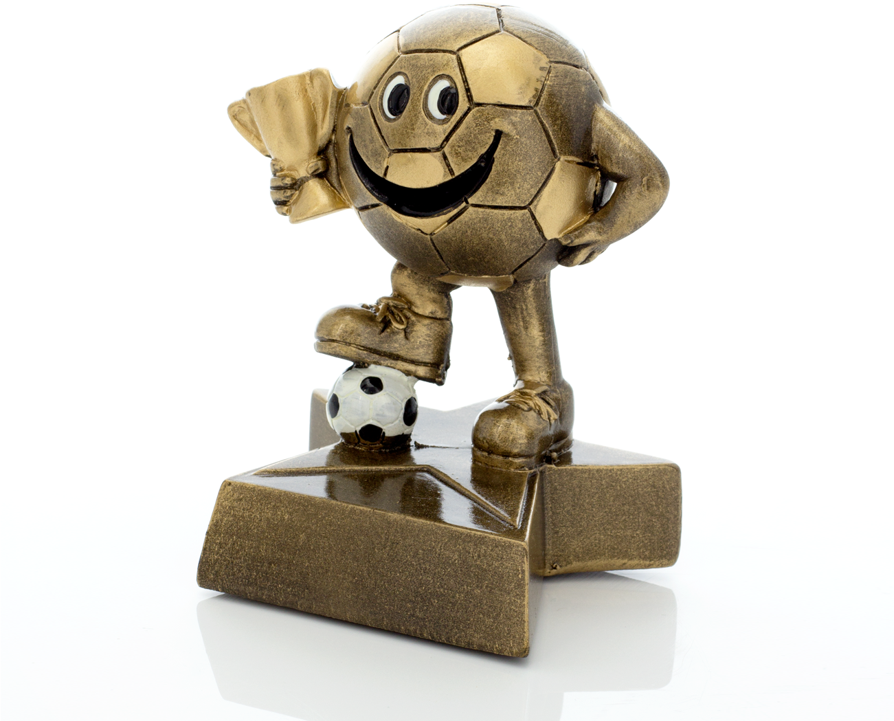 Bola De Futebol Perfil - Figurine Clipart (1300x1300), Png Download