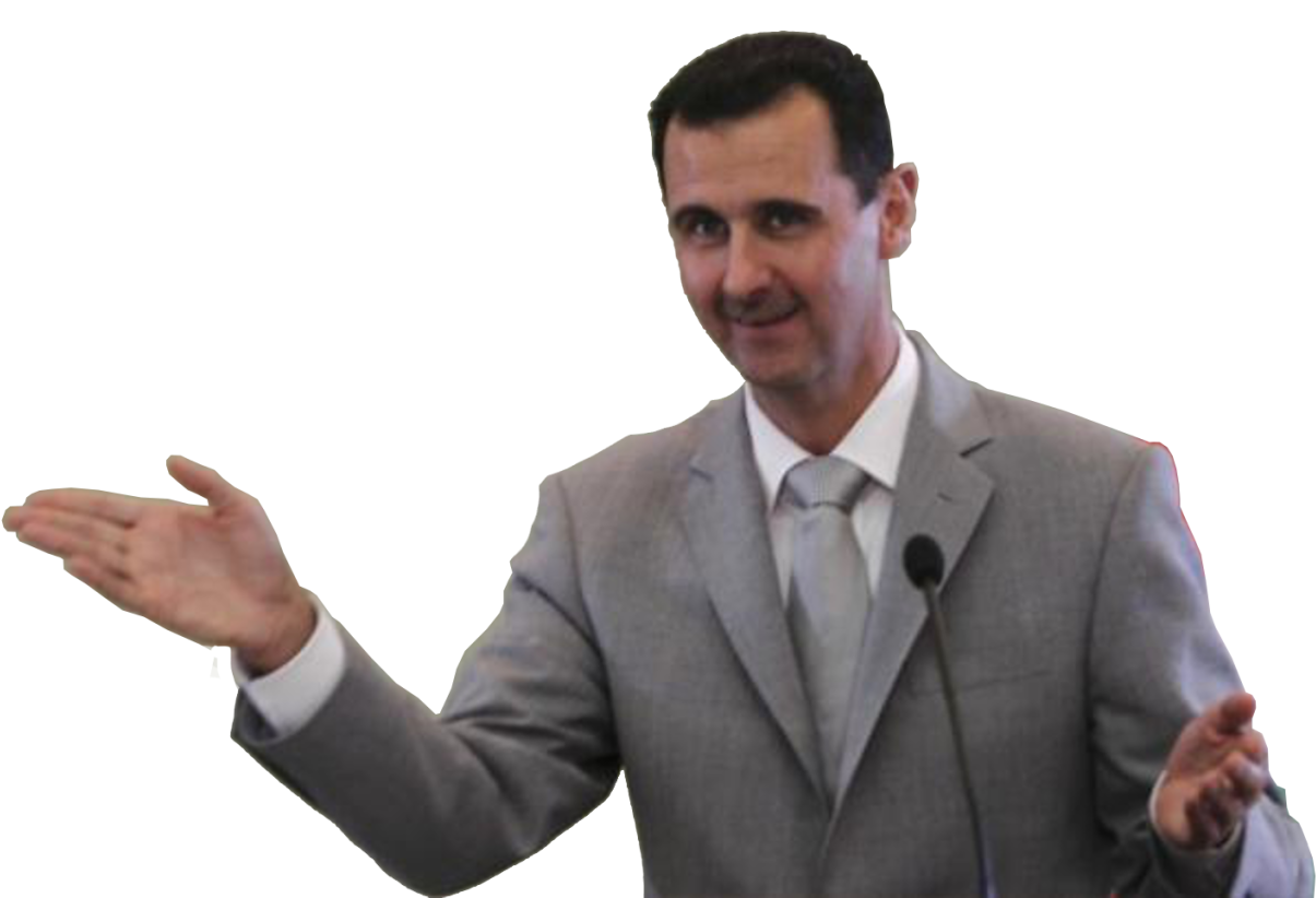 Bashar Al-assad Png - Bashar Al Assad Png Clipart (1280x875), Png Download